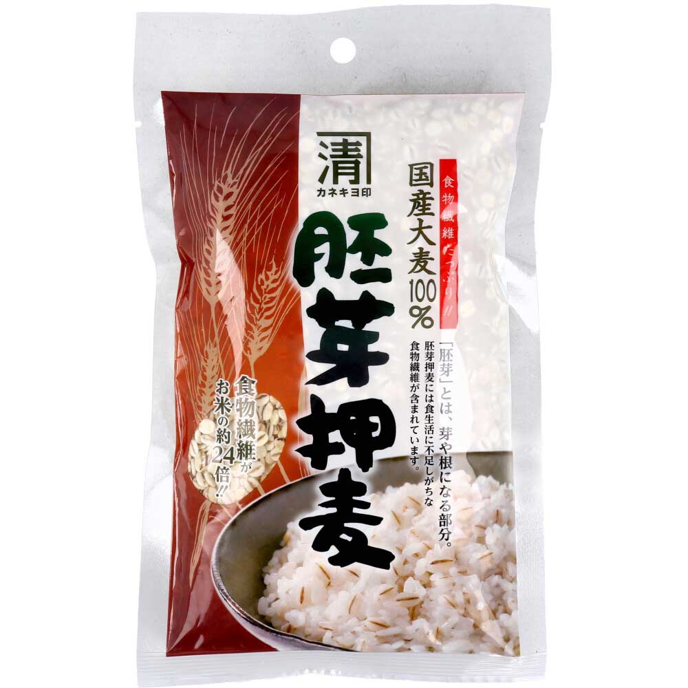 ※カネキヨ印 国産大麦100% 胚芽押麦 200g
