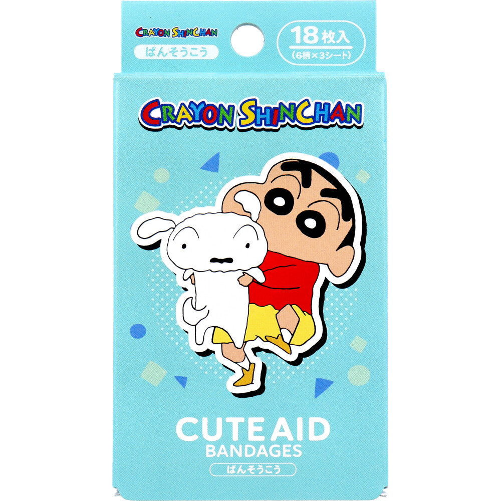 クレヨンしんちゃん シロ2 CUTE AID ばんそうこう 18枚入