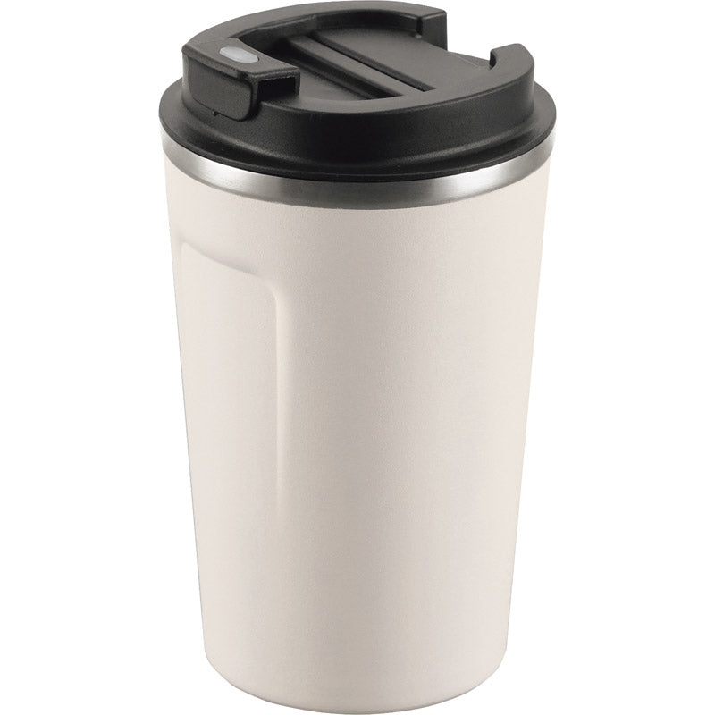 蓋付き真空二重タンブラー400mL アイボリー CC-40 I