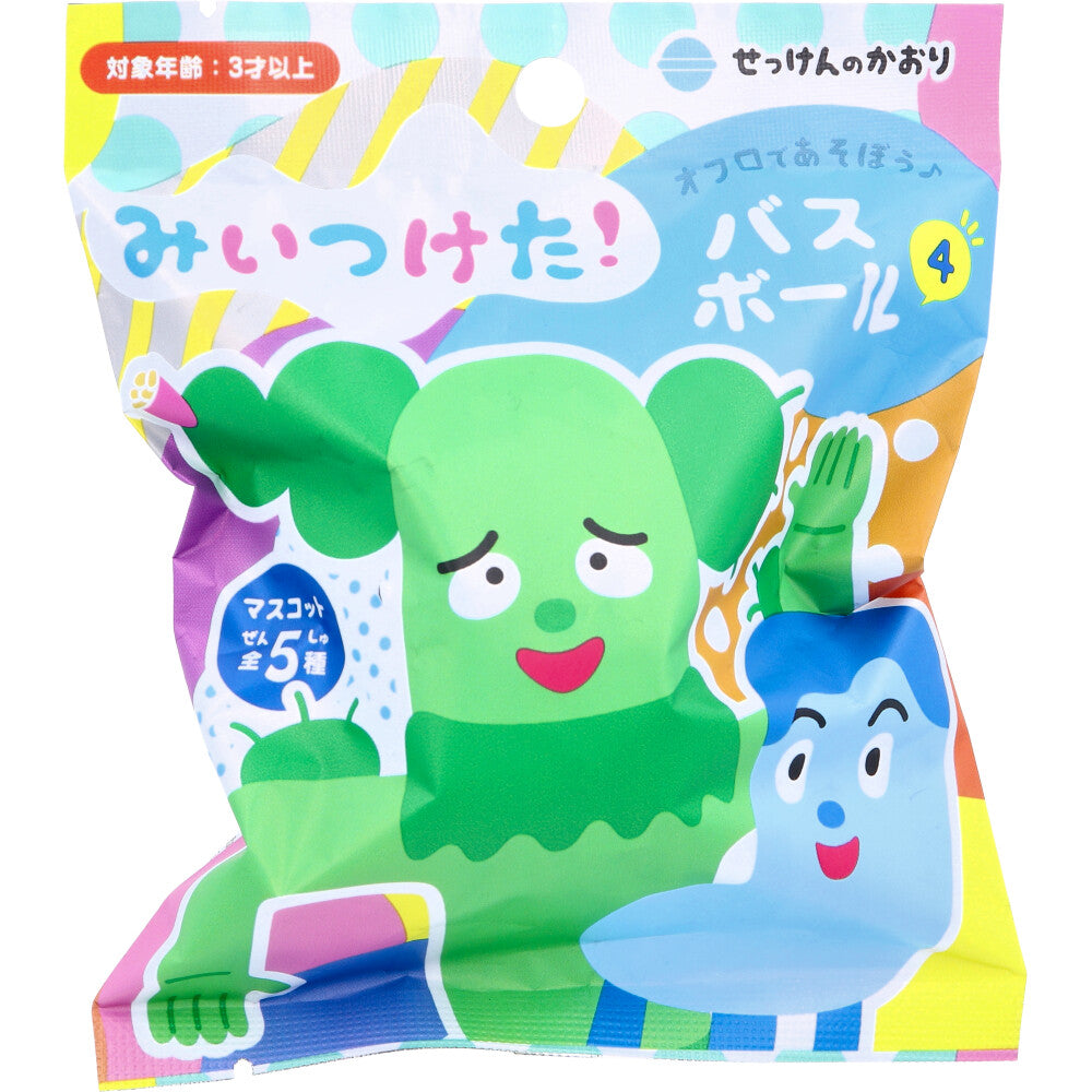 みいつけた! バスボール4 せっけんのかおり 75g 1回分