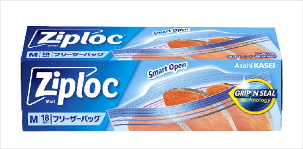 ジップロック フリーザーバッグ M18枚 【 旭化成ホームプロダクツ 】 【 保存容器 】