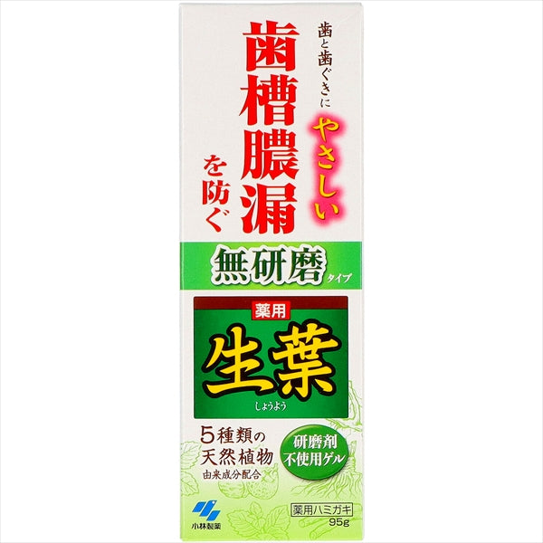 生葉m 無研磨タイプ 【 小林製薬 】 【 歯磨き 】