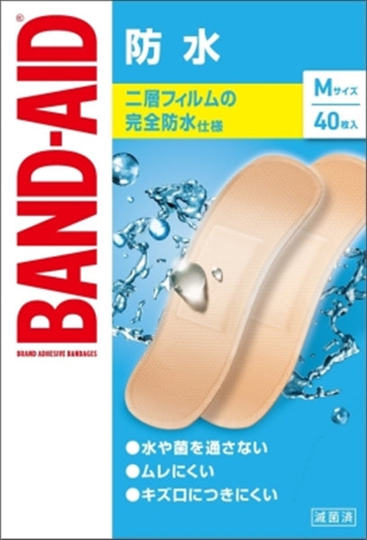 バンドエイド 防水 Mサイズ 40枚 【 - 】 【 絆創膏 】