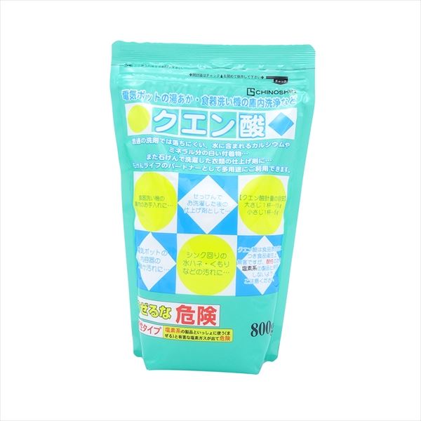 クエン酸 800g 【 地の塩社 】 【 住居洗剤 】