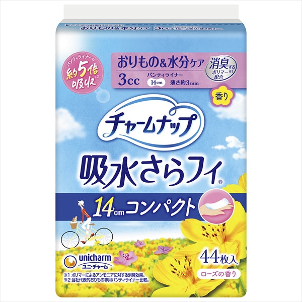 チャームナップ 吸水さらフィパンティライナーコンパクト香り 44枚 【ユニ・チャーム】 【生理用品】