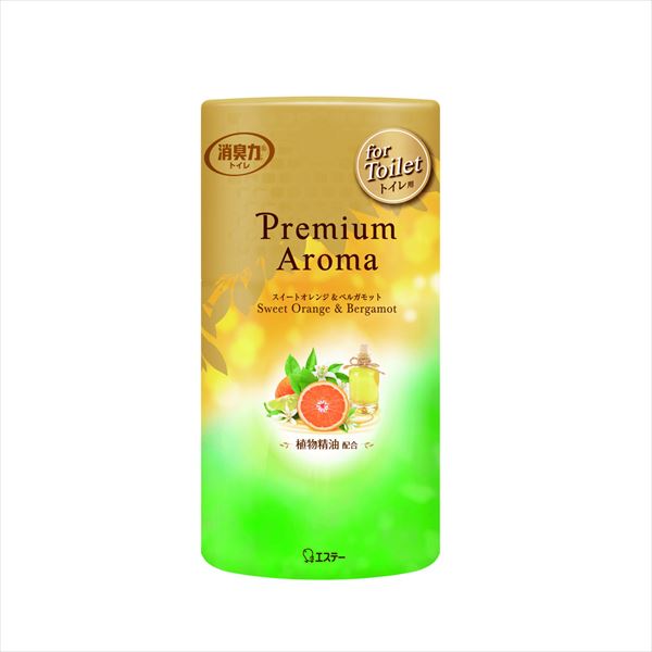 トイレの消臭力 Premium Aroma スイートオレンジ&ベルガモット 【エステー】