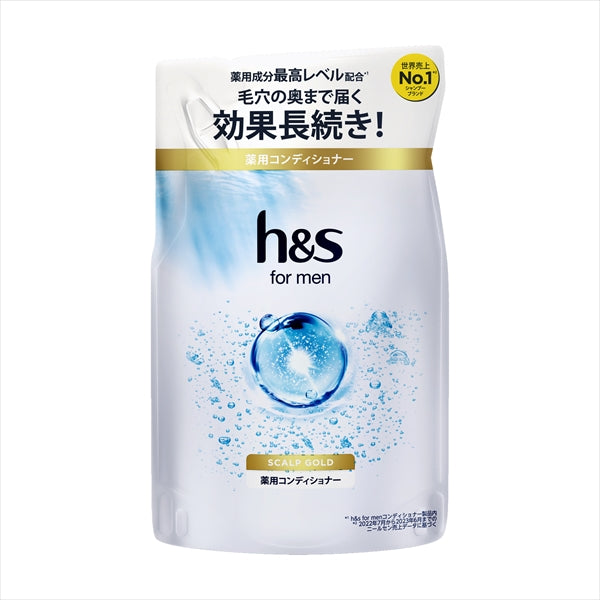 h&s formen スカルプゴールド コンディショナー 詰替 300G 【P&G】