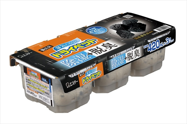 備長炭ドライペット 【 エステー 】 【 除湿剤 】
