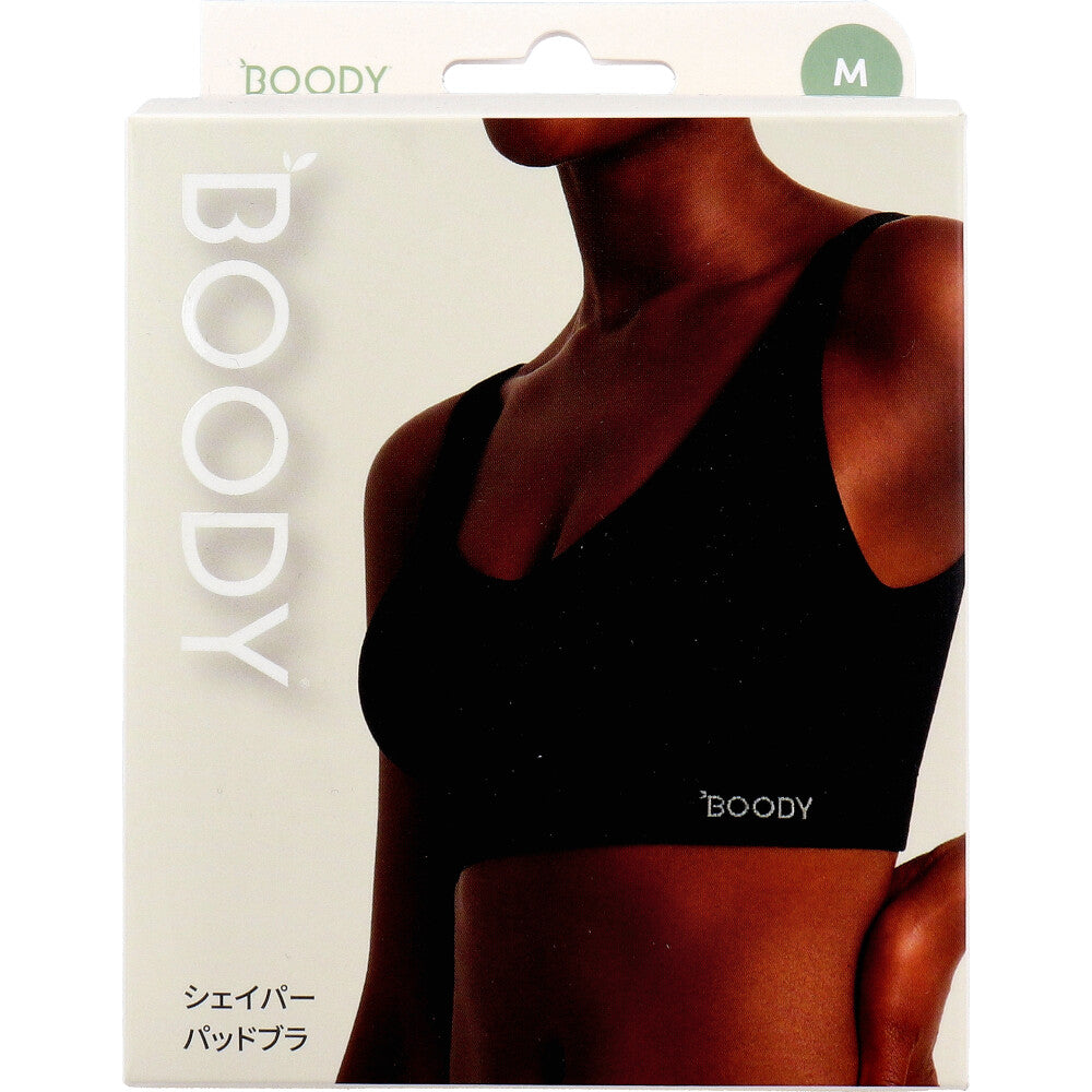 BOODY シェイパー パッドブラ ブラック Mサイズ 1枚入