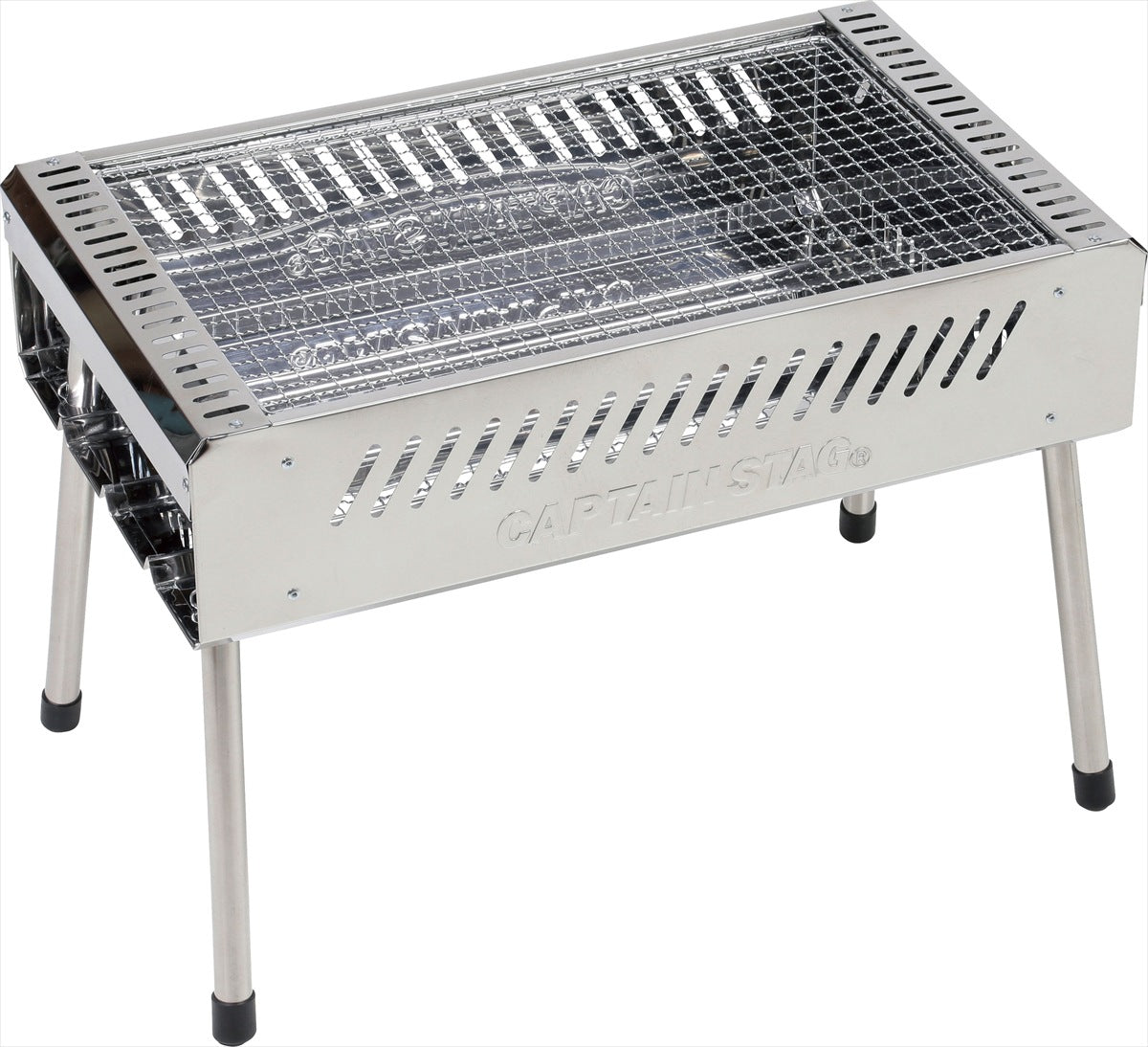 キャプテンスタッグ BBQ ステンレス グリル500 UG-0067