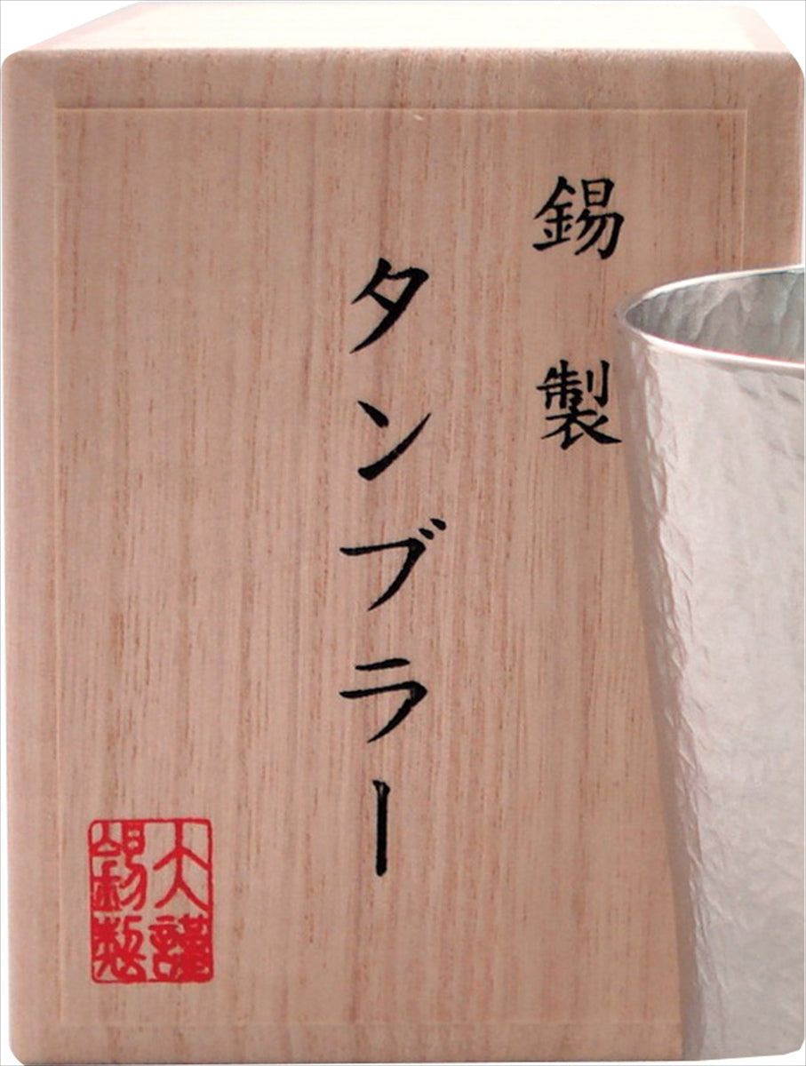 本錫タンブラー 六花(りっか)小 trk-1