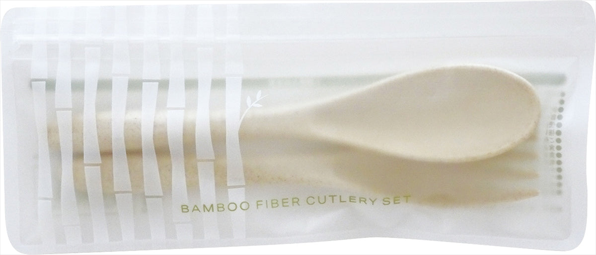 バンブーファイバーカトラリーセット 7608