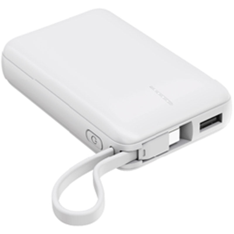 HIDISC リン酸鉄リチウムイオンモバイルバッテリー 10000mAh ホワイト HD-MB10000CRSLS WH