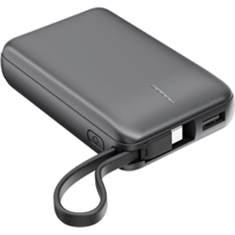 HIDISC リン酸鉄リチウムイオンモバイルバッテリー 10000mAh ブラック HD-MB10000CRSL BK