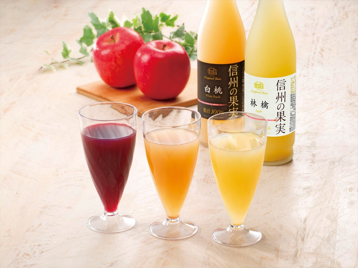 りんご村からのおくりもの 信州の果実 林檎ジュースセット OJM-2R