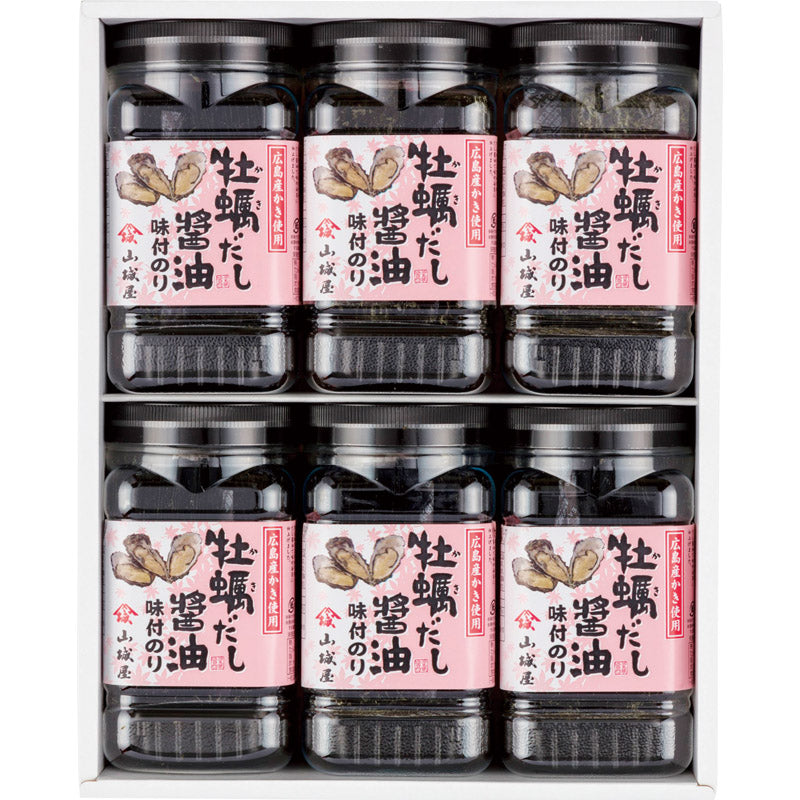 山城屋 牡蠣だし醤油味付海苔 NK-30