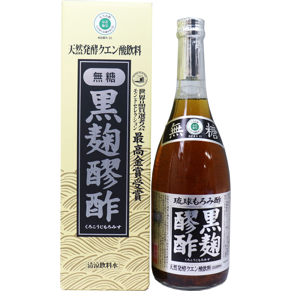 ※黒麹醪酢（もろみ酢無糖タイプ）　７２０mＬ