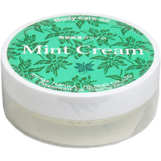 北見ハッカ ミントクリーム 馬油保湿クリーム ２０ｇ