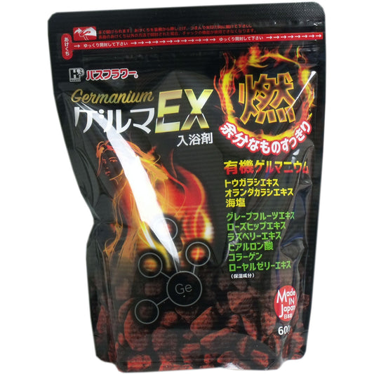 バスフラワー ゲルマＥＸ 入浴剤 ６００ｇ入