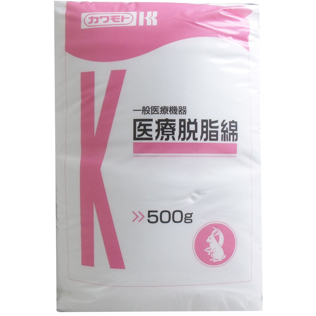 カワモト　医療用脱脂綿　５００ｇ