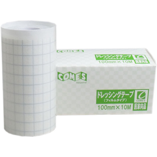 医家向品 ドレッシングテープ　フィルムタイプ １００ｍｍ×１０Ｍ×１巻