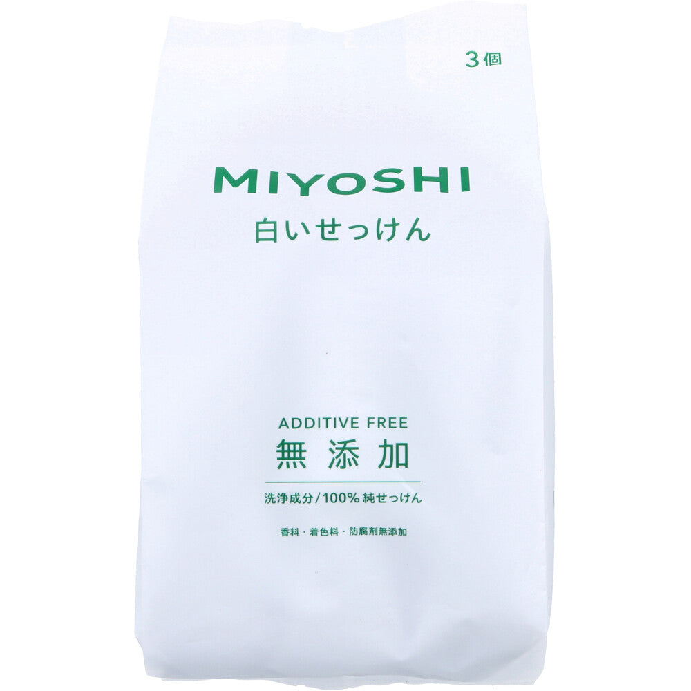 無添加 白いせっけん 108g×3個