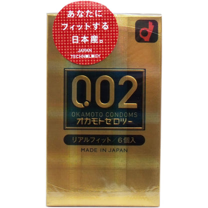 オカモトゼロツー リアルフィットコンドーム ６個入