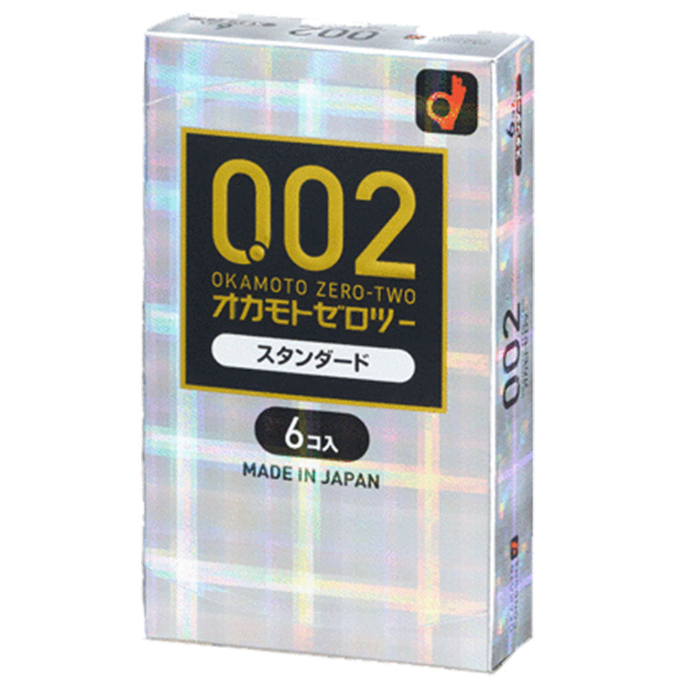オカモトゼロツー 0.02 スタンダード コンドーム 6個入