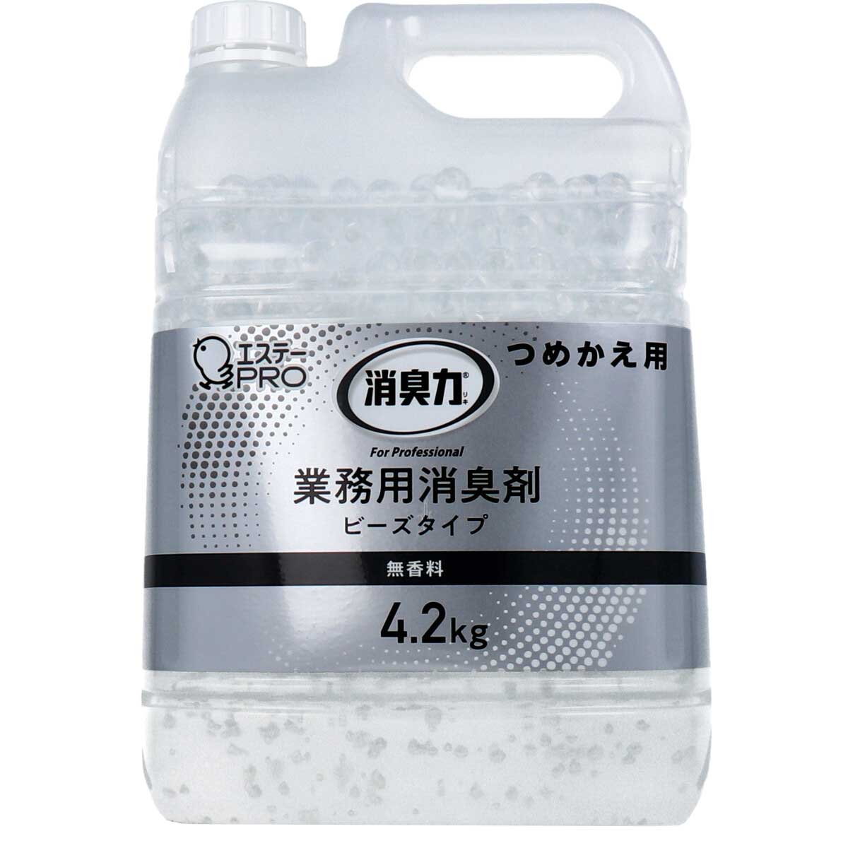 消臭力 業務用 ビーズタイプ 特大 詰替用 無香料 4.2kg