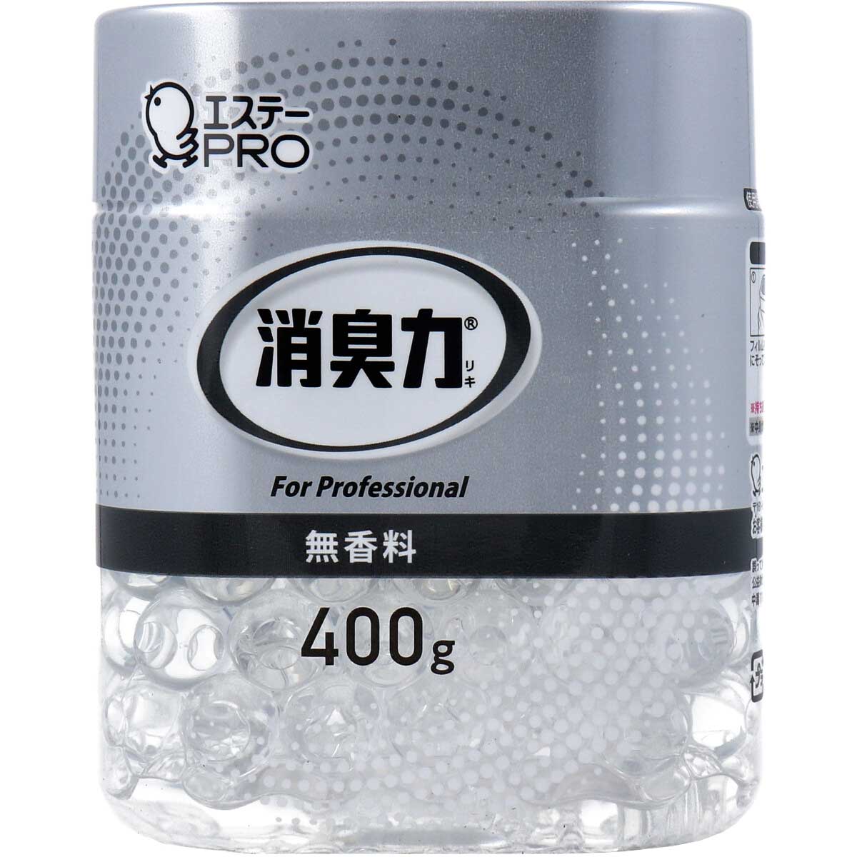 消臭力 業務用 ビーズタイプ 本体 無香料 400g　　　　　