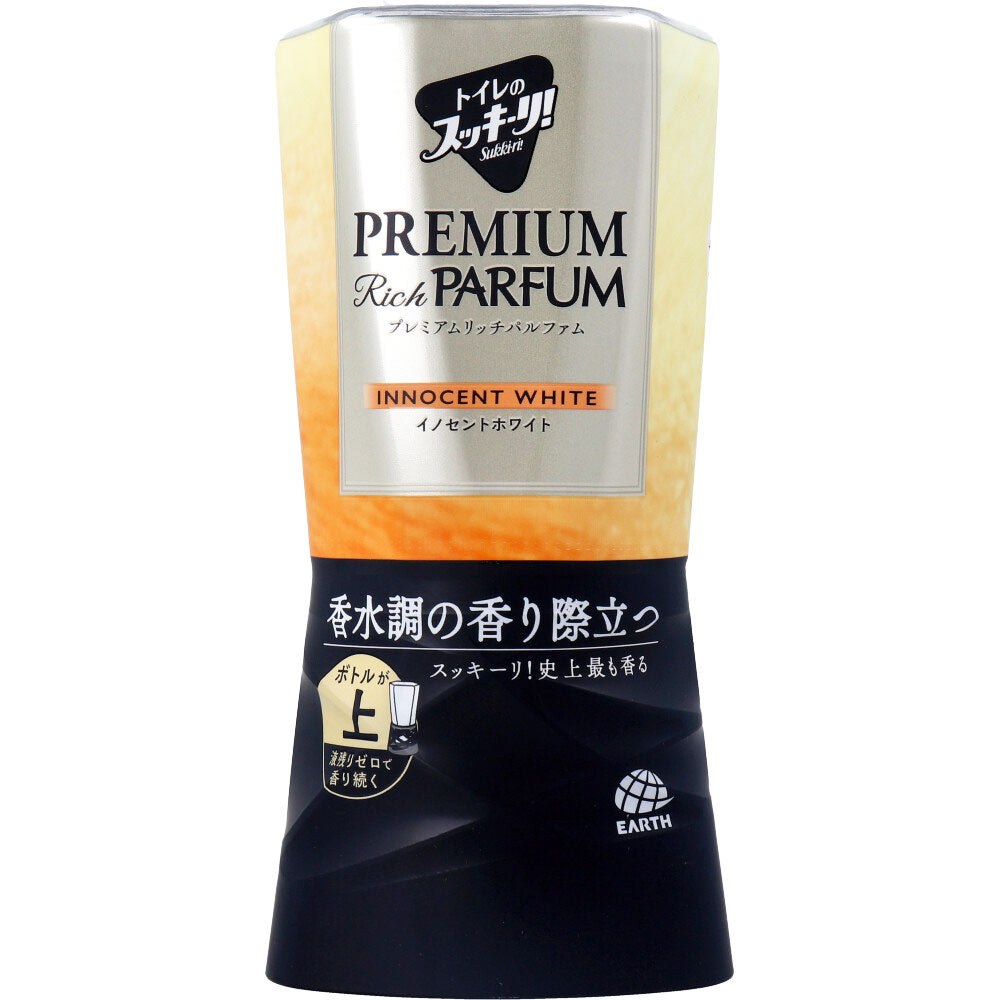 トイレのスッキーリ！ Sukki-ri! プレミアムリッチパルファム イノセントホワイト 400mL