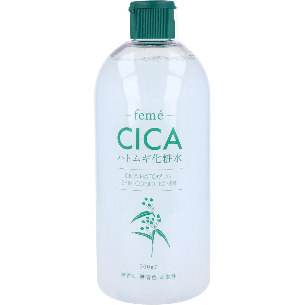 feme CICA ハトムギ化粧水 500ｍL