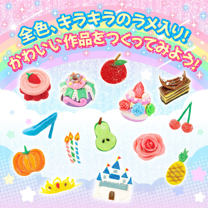 おひめさまのキラキラねんど 6色セット