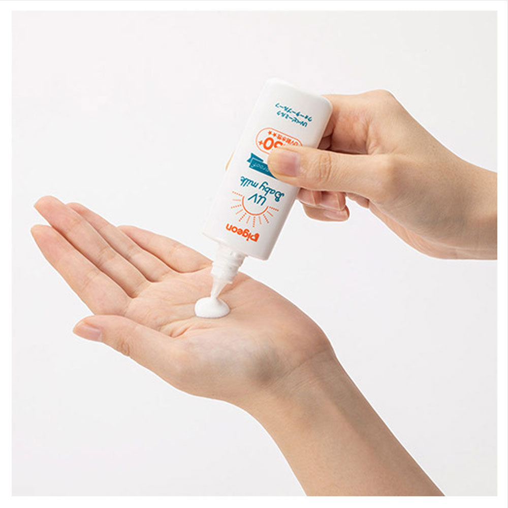 ピジョン UVベビーミルク ウォータープルーフ SPF50＋ PA++++ 50g