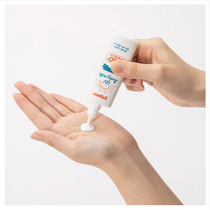 ピジョン UVベビーミルク ウォータープルーフ SPF50＋ PA++++ 50g
