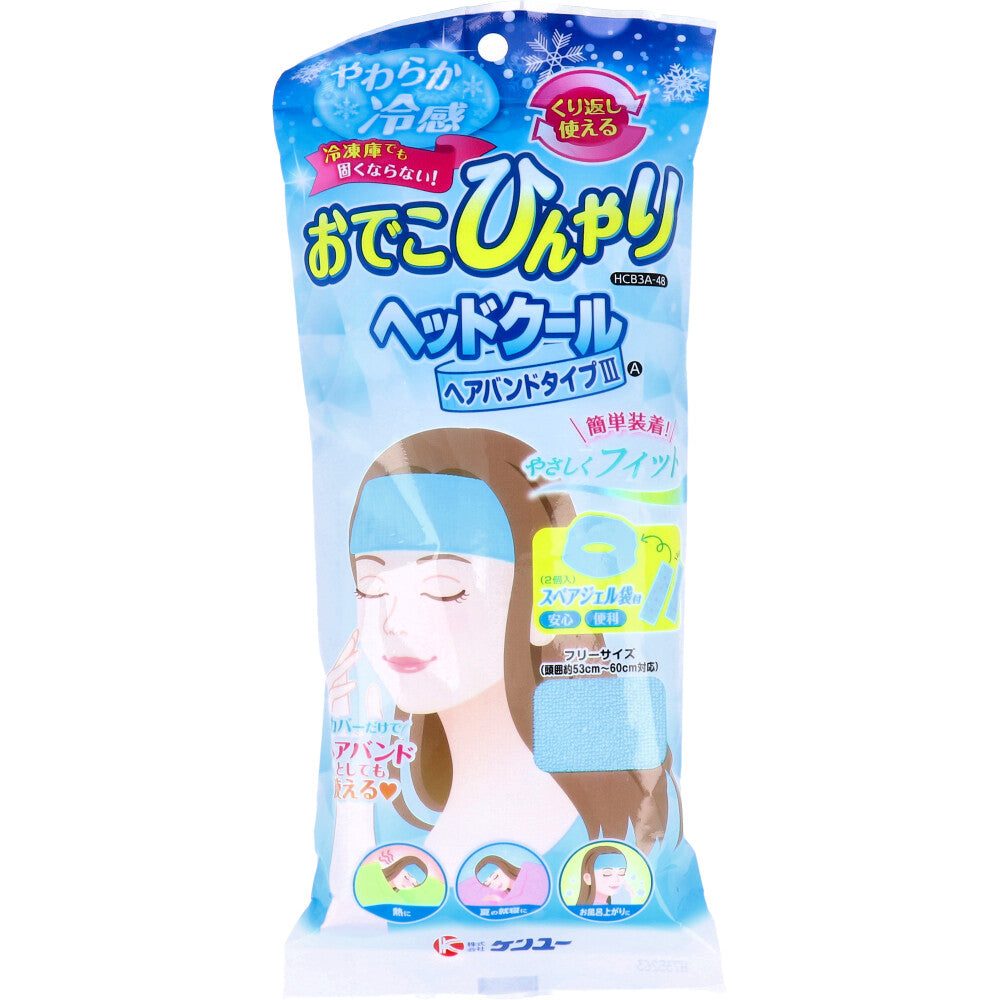 ヘッドクール ヘアバンドタイプ3 A HCB3A-48