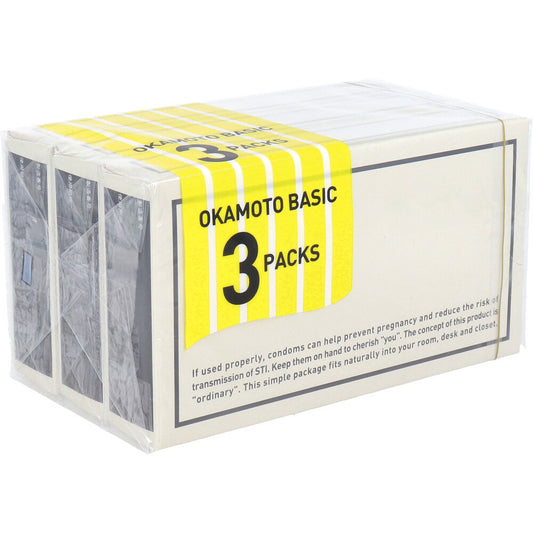 オカモト OKAMOTO BASIC コンドーム 12個入×3個パック