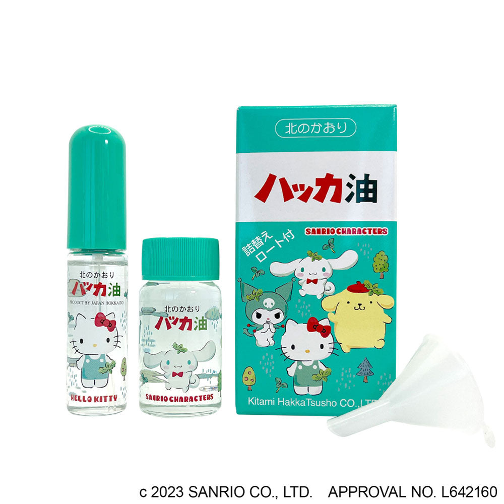 ※ハッカ油セット サンリオキャラクターズ 11.5mL+20mL