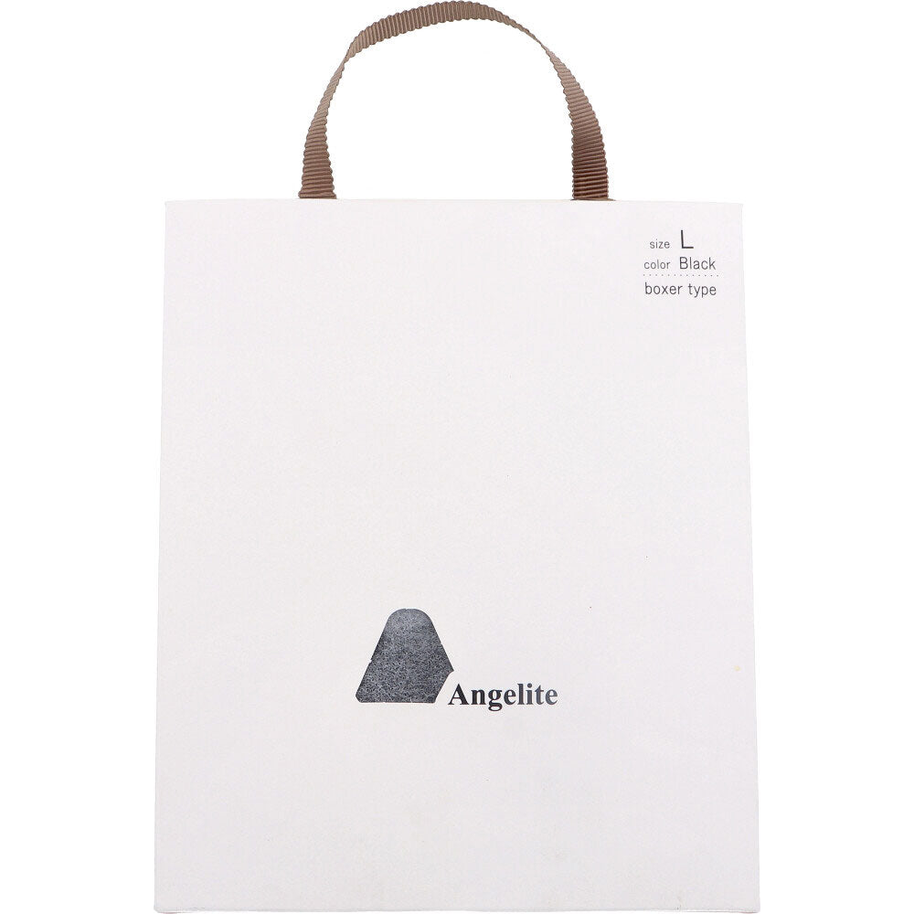 Angelite(アンジェライト) 機能性インナーショーツ ボクサータイプ ブラック L 1枚入
