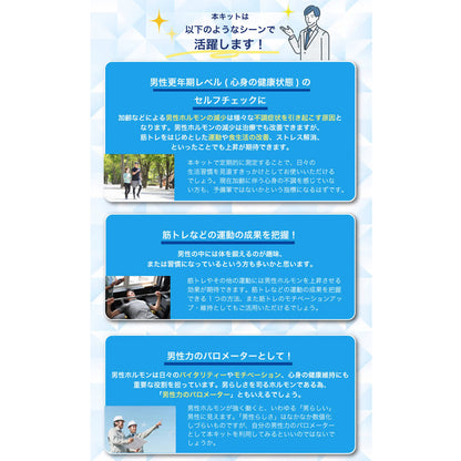 郵送検査キット テストステロン
