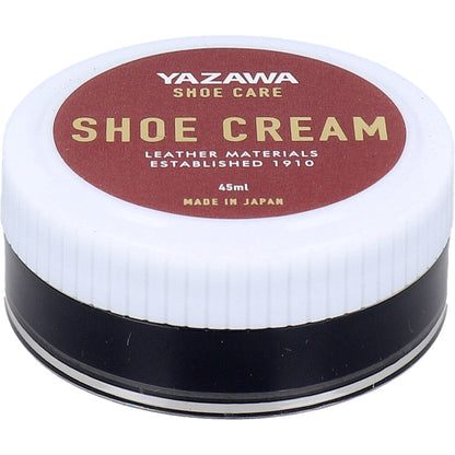 YAZAWA SHOE CARE シュークリーム ブラック 45mL