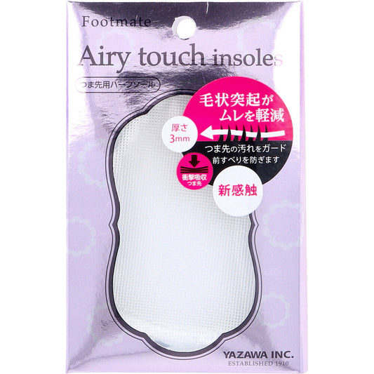 Footmate(フットメイト) エアリータッチインソール つま先用ハーフソール 女性用 フリー