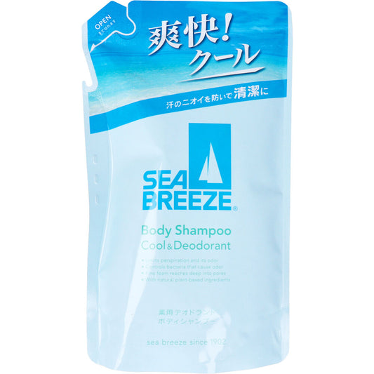 シーブリーズ 薬用デオドラントボディシャンプー クール＆デオドラント 詰替用 330mL