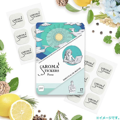 AROMA STICKERS(アロマスティッカーズ) フォーカス 12枚入
