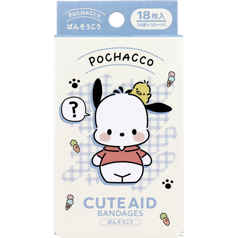 ポチャッコ CUTE AID ばんそうこう 3 18枚入