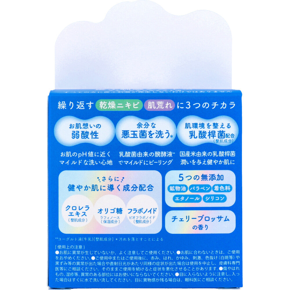 スキンメンテ 洗顔石鹸 チェリーブロッサムの香り 80g