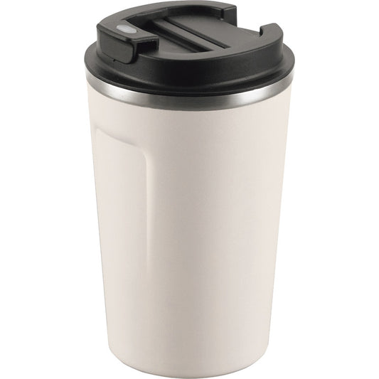 蓋付き真空二重タンブラー400mL アイボリー CC-40 I