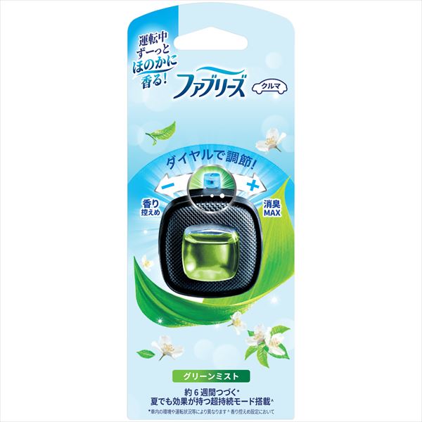 ファブリーズイージークリップグリーンミスト 【 Ｐ＆Ｇ 】 【 芳香剤・車用 】