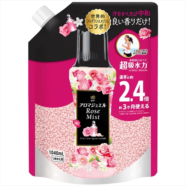 【販売終了】レノアアロマジュエル　アンティークローズ＆フローラルの香りつめかえ用特大サイズ 【 Ｐ＆