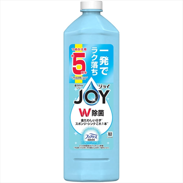 除菌ジョイコンパクトＷ消臭　フレッシュクリーン　特大 【 Ｐ＆Ｇ 】 【 食器用洗剤 】